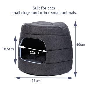 Cat Nest Can Be Both Nest and Pillow
